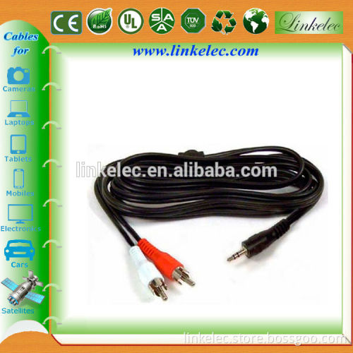 2014 high quality 8m cable RCA aux cable